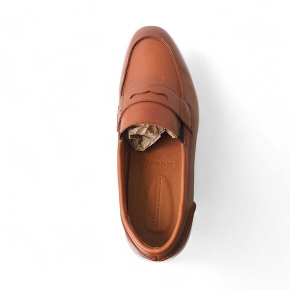 Allen Edmonds Randolph Slip-on Penny Loafer Sneaker "Chili Brown" Men's 10.5D - Picture 9 of 12